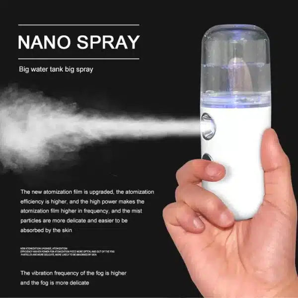 Mini Nano Face Steamer Or Sprayer Rechargeable